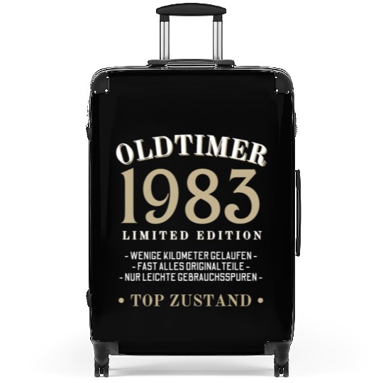40th Birthday Vintage 1983 Suitcases