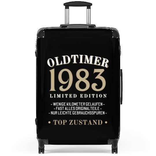 40th Birthday Vintage 1983 Suitcases