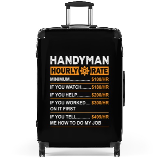 Handyman Hourly Rate Suitcases