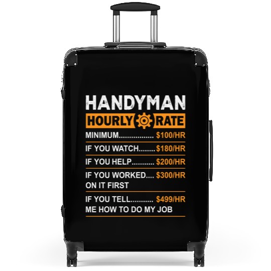 Handyman Hourly Rate Suitcases