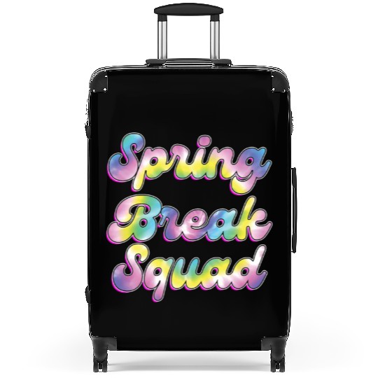 Spring Break Squad Summer Vacation Spring Break Suitcases