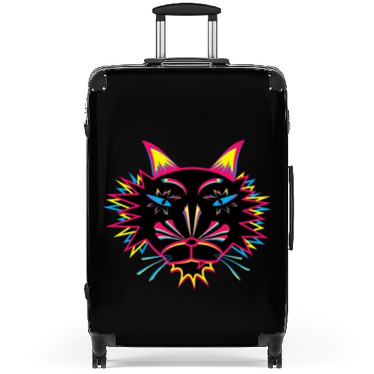 Cat Face Suitcases