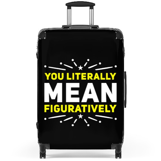 Grammer Police - English Teacher Suitcases