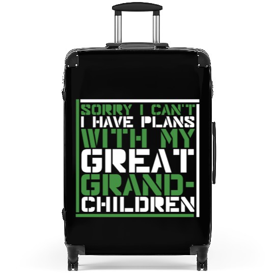 Great Grandparents Grandpa Grandma Suitcases