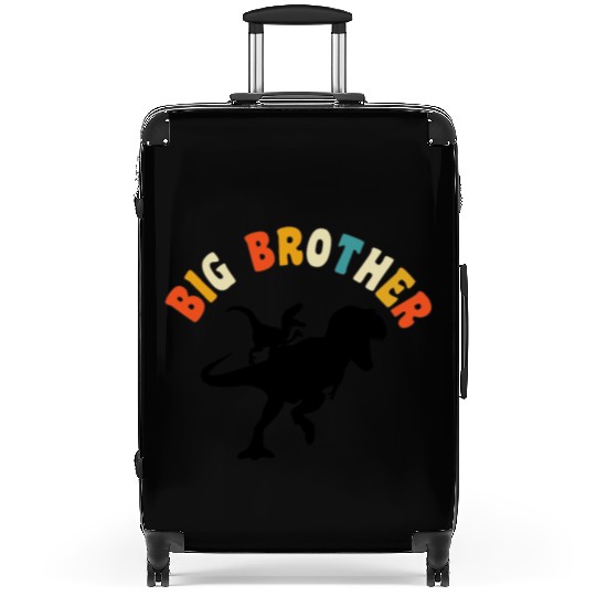 Promoted to big brother dinosaur Gift, Big brother Suitcases