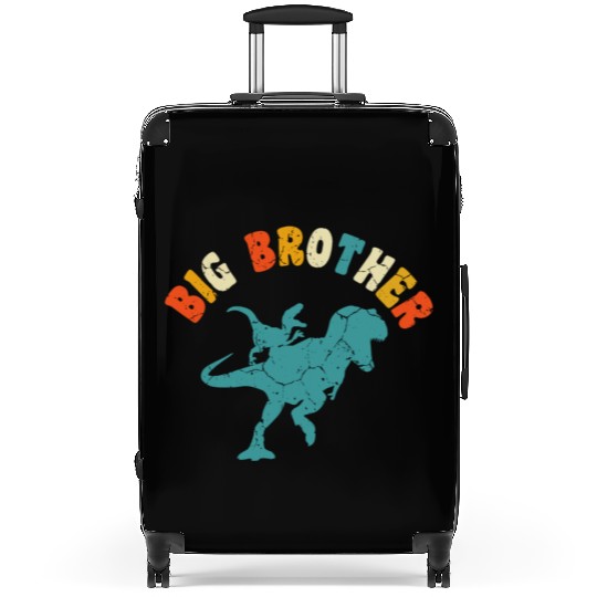 Promoted to big brother dinosaur Gift, Big brother Suitcases