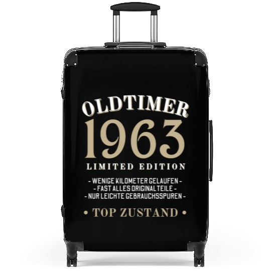 60th Birthday Vintage 1963 Suitcases