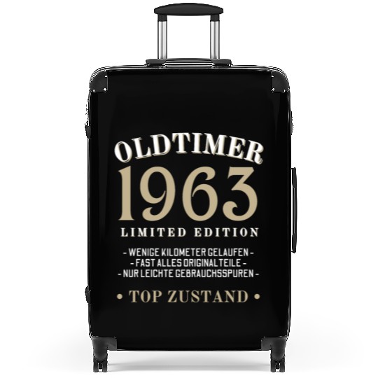 60th Birthday Vintage 1963 Suitcases