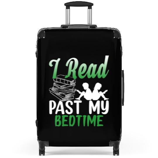 Reading Bookworm Book Lover Books Suitcases