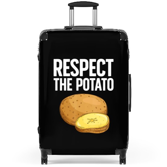 Cool Potato Vegetable Potato Lover Suitcases