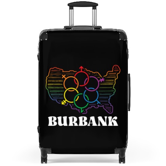 Burbank Pride Month Pride Flag LGBT Community LGBT Suitcases