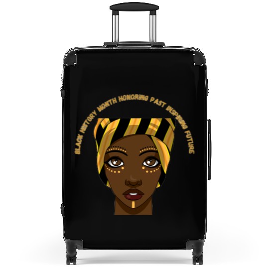 Black History Month Honoring Past Inspiring Future Suitcases