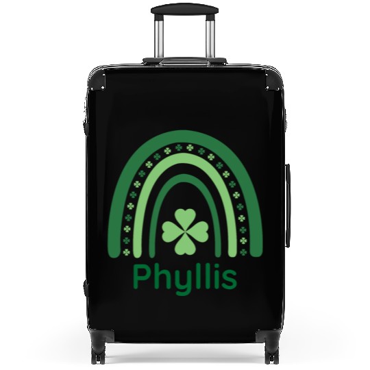 Phyllis Clover Charm Boho Rainbow Suitcases