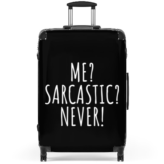 Inappropriate Funny Saying Suitcases