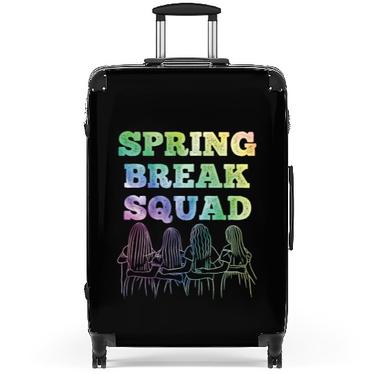Spring Break Squad Summer Vacation Spring Break Suitcases