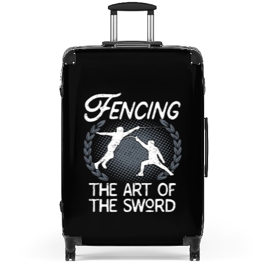Fencing The Art Of The Sword Fencer Suitcases