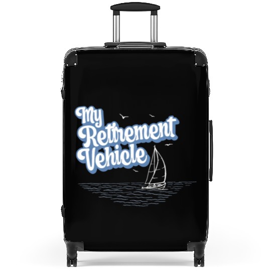 Retired Sailor Sailing Retirement Plan Suitcases