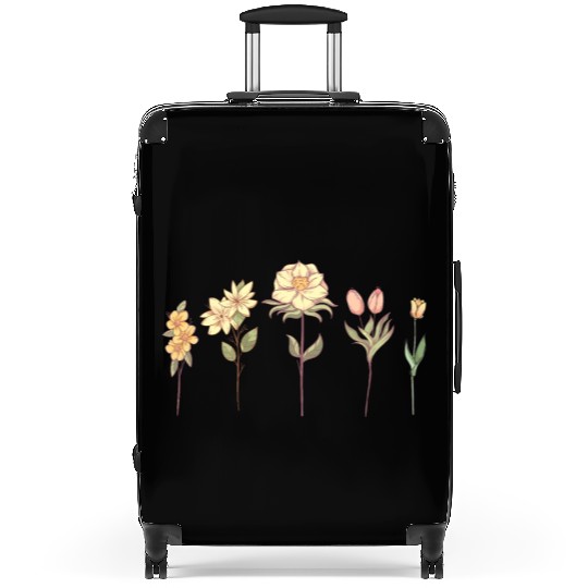 Wildflower, Flowers Plants Botany, Ladies Suitcases