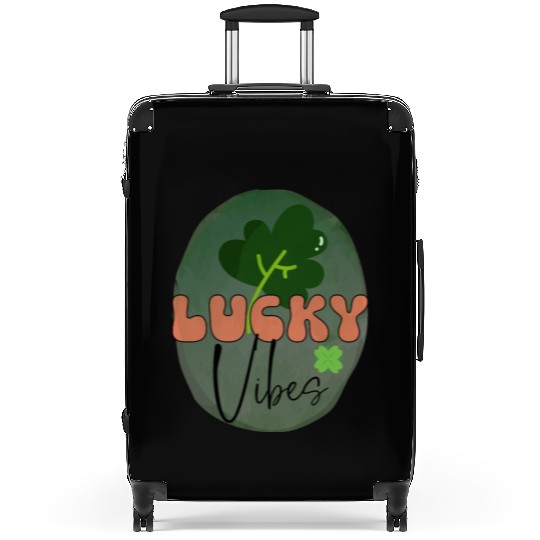 LuckyPatricks Day Sublimation Suitcases