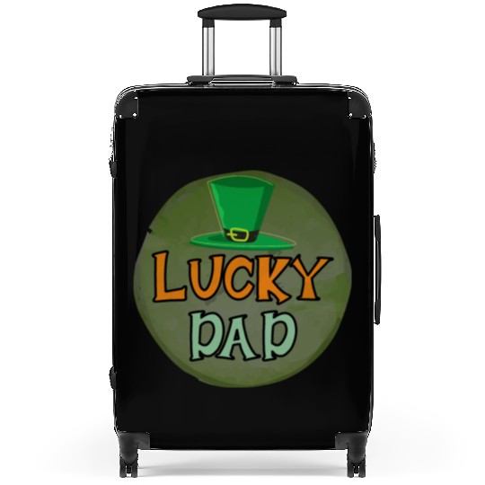 Lucky Patricks Day Sublimation Suitcases