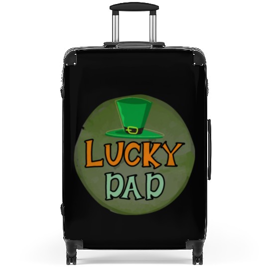 Lucky Patricks Day Sublimation Suitcases