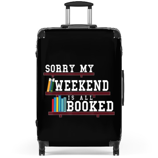 Bookish Reading Teacher Funny bookworm Heart shelf Suitcases