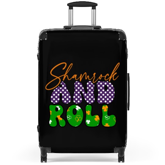 ShamrockPatricks Day Sublimation Suitcases