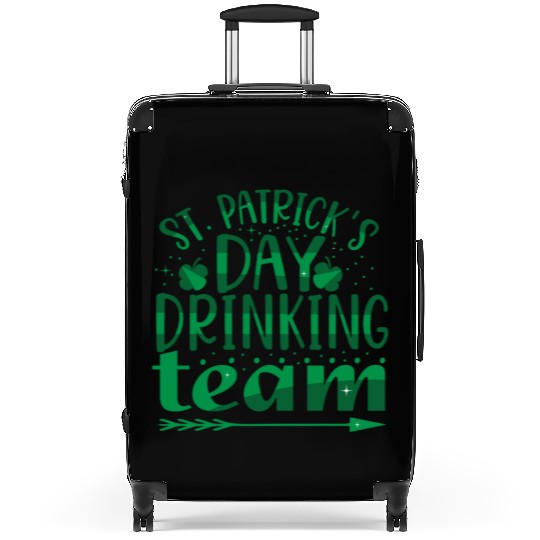 Patricks Day Drinking Team Suitcases