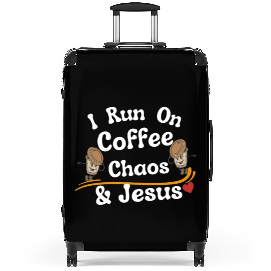 coffee chaos and Jesus Suitcases, coffee and Jesus