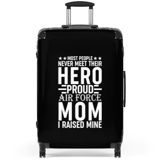 Most People Never Meet Their Hero Air Force Mom Suitcases