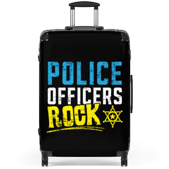 Military Police Officer Cop Law Enforcement Suitcases
