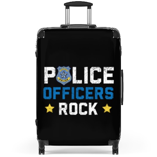 Military Police Officer Cop Law Enforcement Suitcases