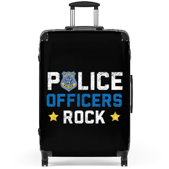 Military Police Officer Cop Law Enforcement Suitcases