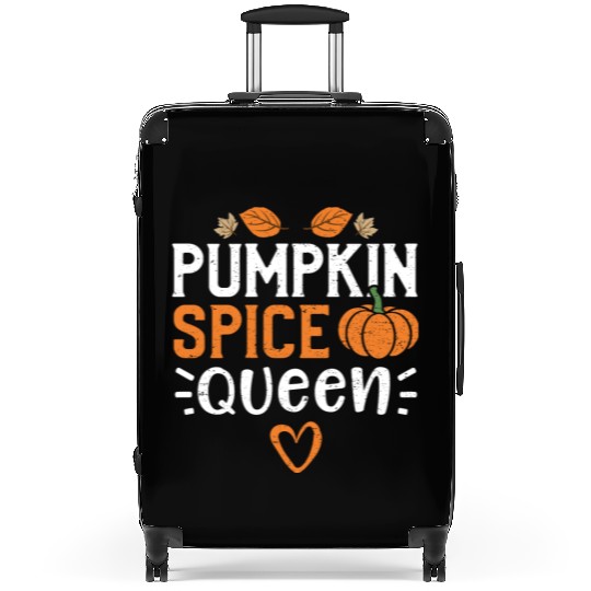 Pumpkin Spice Queen - Pumpkin Suitcases