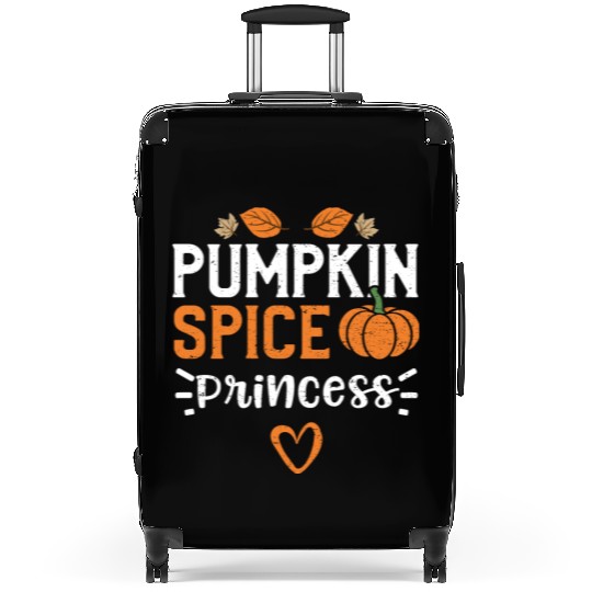 Pumpkin Spice Princess - Pumpkin Suitcases