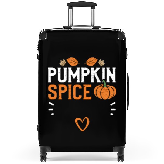 Pumpkin Spice - Pumpkin Suitcases