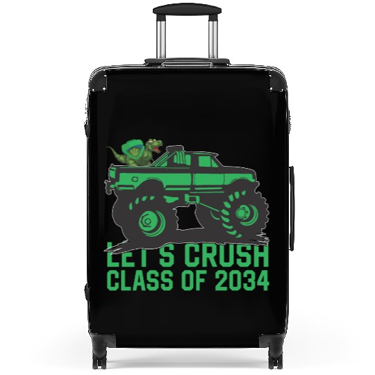 Lets crush class of 2034 dark green vehicle sketch Suitcases