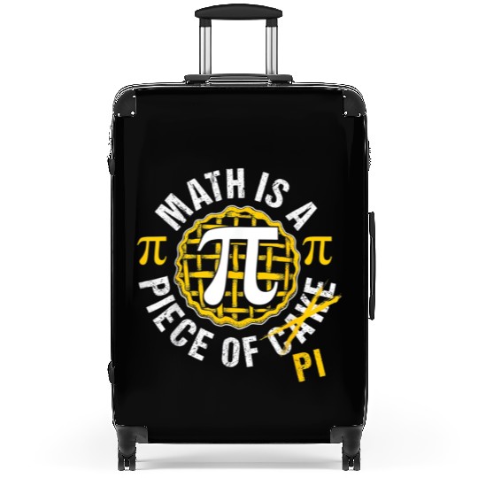 Simple Pi Symbol Suitcases National Pi Day Gifts