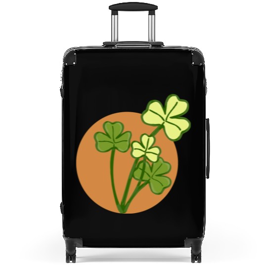 Four Leaf Shamrock Suitcases
