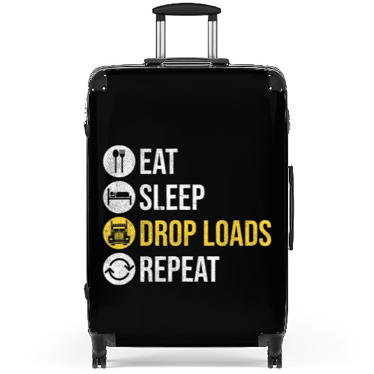 Trucker Accessories for Truck Driver Diesel Lover Suitcases