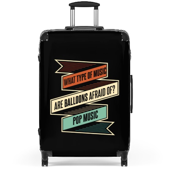 Music Teacher Funny Suitcases