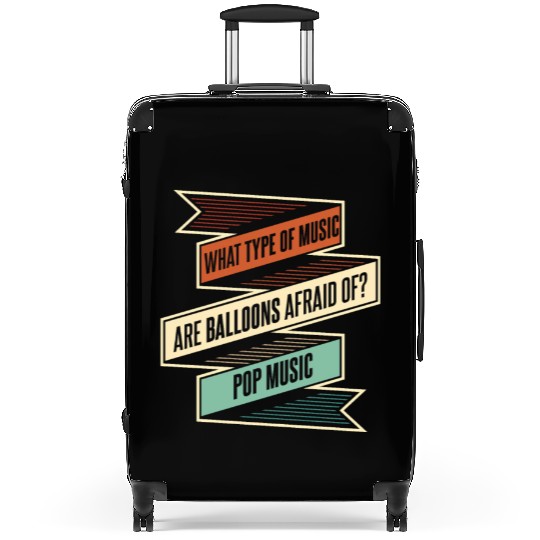 Music Teacher Funny Suitcases