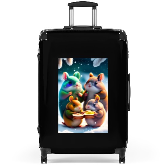 Cute Totoro Suitcases