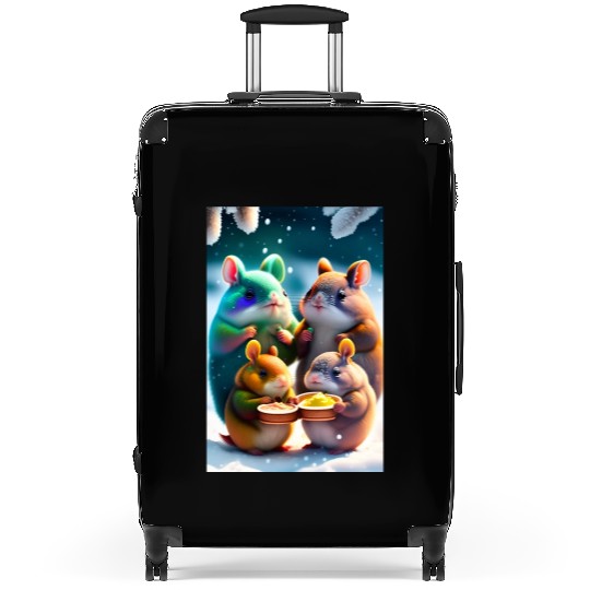 Cute Totoro Suitcases