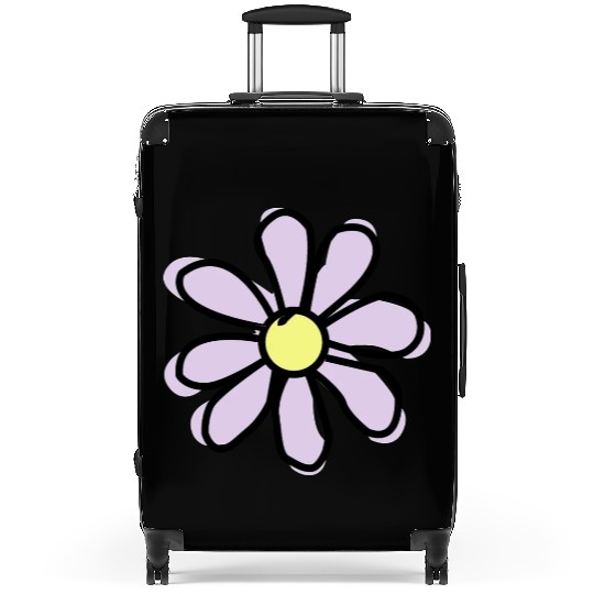 Lavender Flower Suitcases