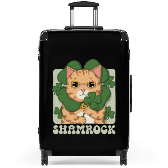 Tabby Shamrock Suitcases