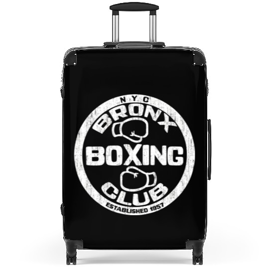 Bronx Boxing Club Squared Circle Distressed Suitcases