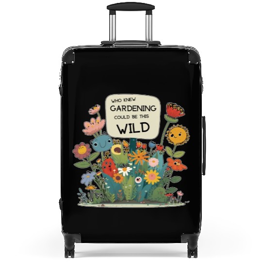 Gardening Gone Wild - A Wildflower Garden Design Suitcases