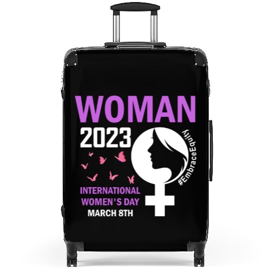 International Women's Day 2023 Embrace Equity Suitcases