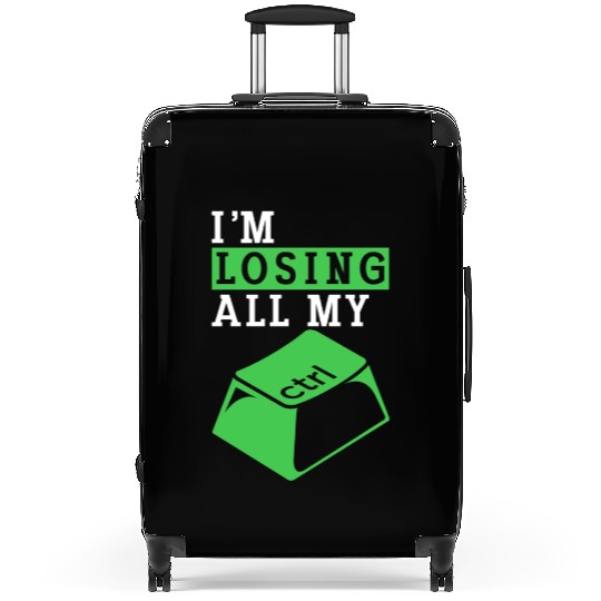 Cyber Security Computer Key Software Engineer Suitcases